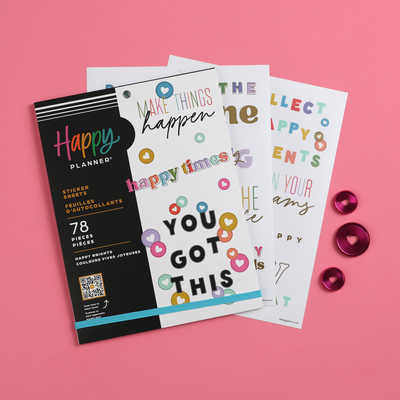Happy Brights - Large Value Pack Stickers