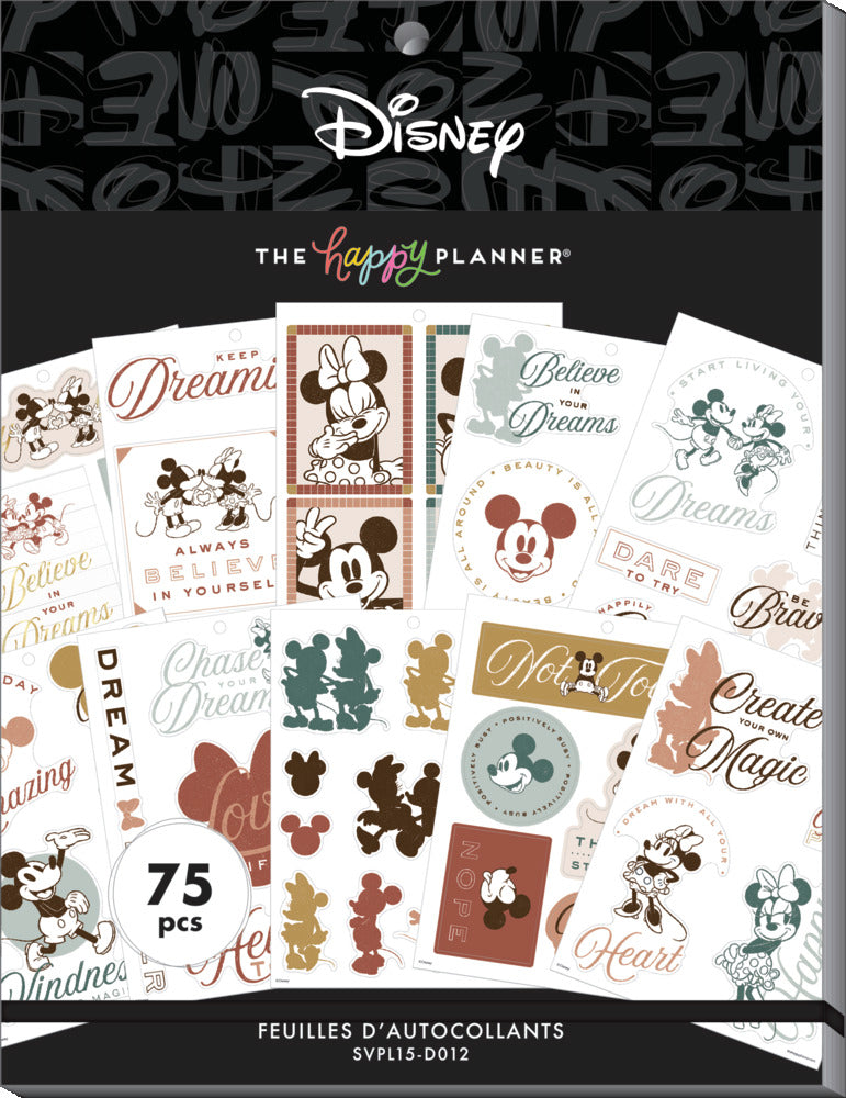 Disney© Mickey Mouse & Minnie Mouse Farmhouse Large Value Pack Stickers
