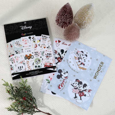 Disney© Mickey Mouse & Minnie Mouse Large Value Pack Stickers - Seasonal