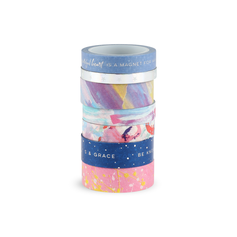 Happy Planner x GracePlace Washi Tape - 7 Pack - A Graceful Heart