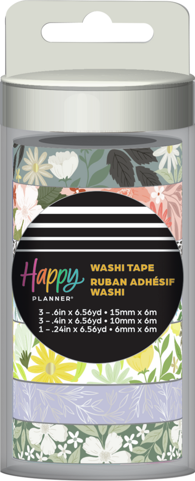 Floral Color Story - Washi Tape - 7 Pack