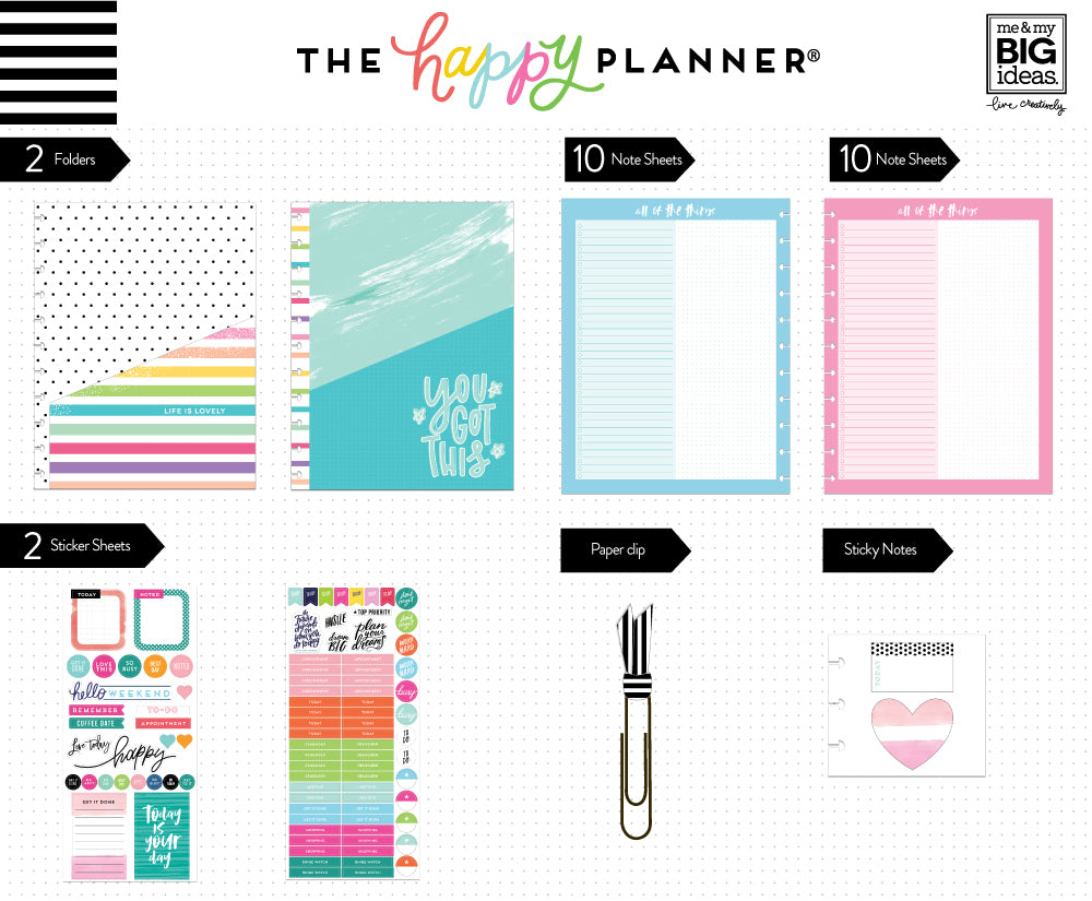 Life is Lovely Accessory Pack - BIG – Happy Planner