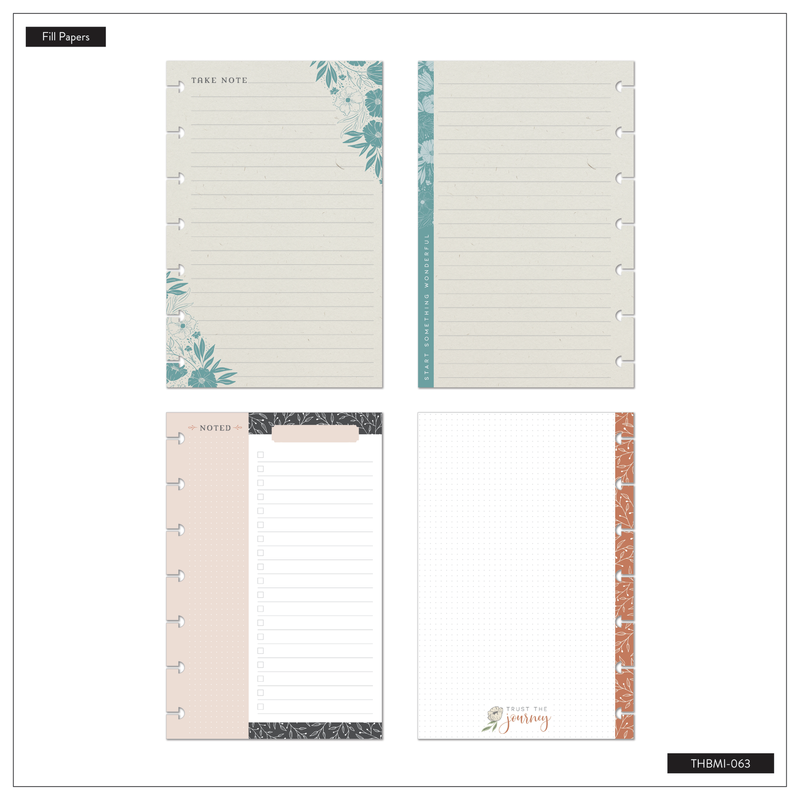 Mini Planner Mini Pags Homemade Happy - Mini On-the-Go Undated Planner Bundle – Happy Planner