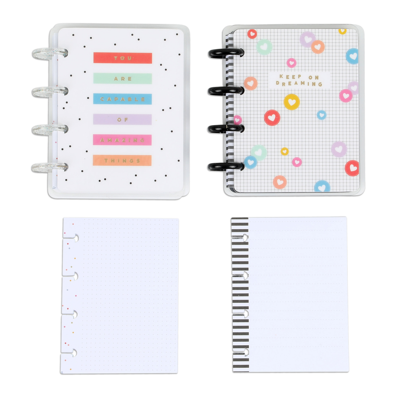Live In Color - Micro Notebooks + Filler Paper Gift Set