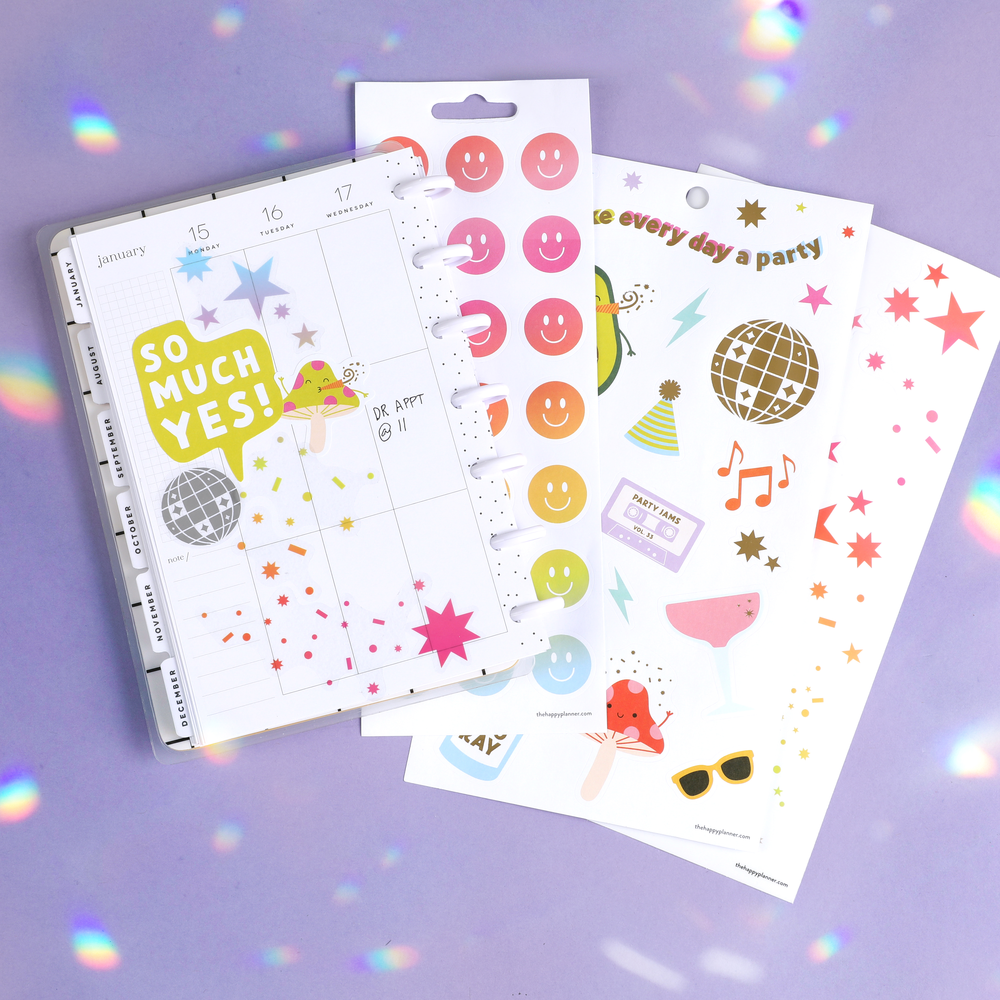 This is My Year Sticker Book 21 Sticker Sheets Illustrated Stickers Planner  Stickers Icon Stickers Fashion Doll Stickers 