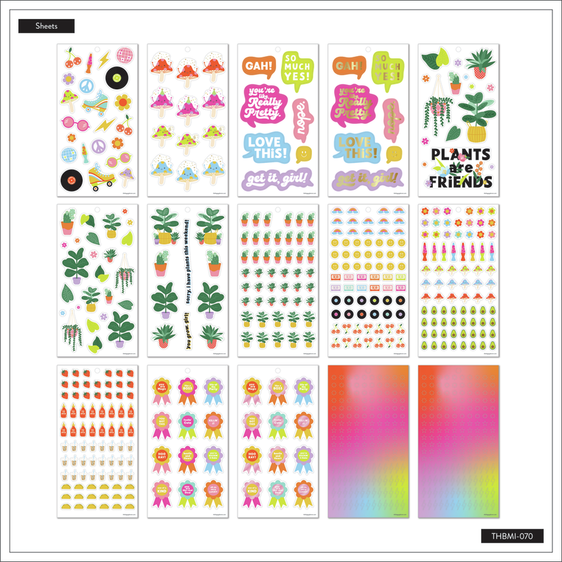 610PCS/Set Love Wedding Scrapbook Stickers Wedding Planner Decorative  Strickers