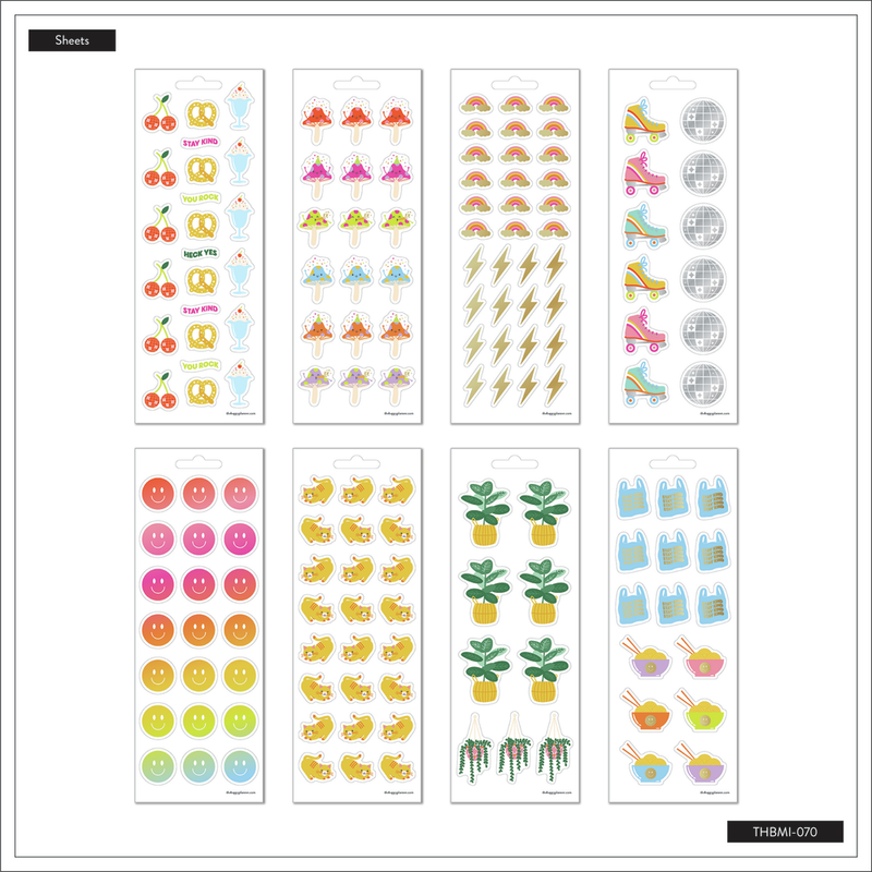 Planner stickers bundle vol. 6. Bullet Journal Stickers. Printable sti By  Ok_design