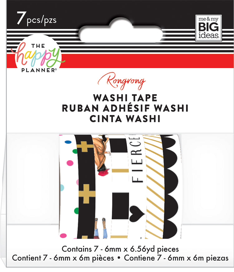 Washi Tape - Rongrong - Black & White