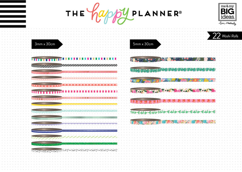 Washi Tape Assortment - Florals