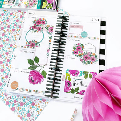 Value Pack Stickers - Colorful Florals