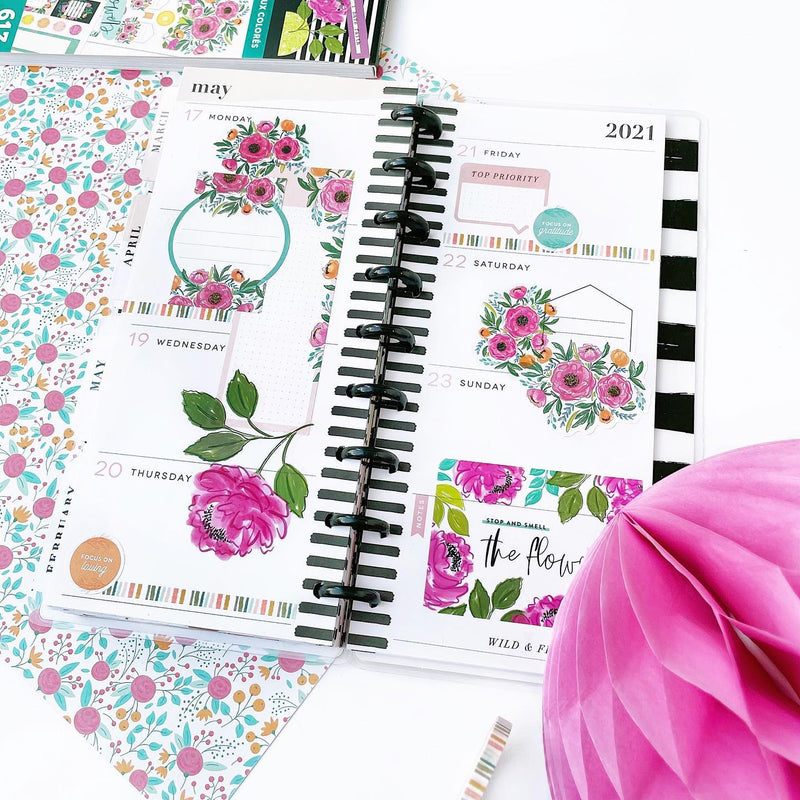 Value Pack Stickers - Colorful Florals