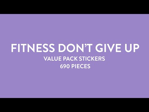 Value Pack Stickers - Fitness Don&