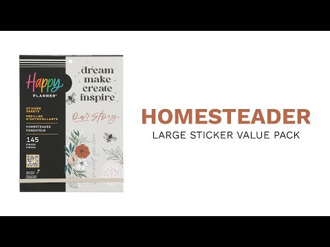 Homesteader - Large Value Pack Stickers