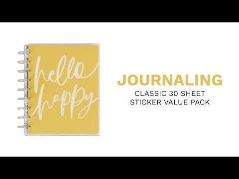 Hello Happy - Classic Guided Mood Journal