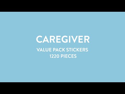 Value Pack Stickers - Caregiver