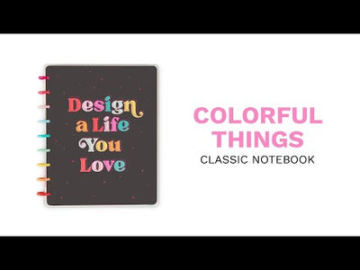 Colorful Things Classic Notebook