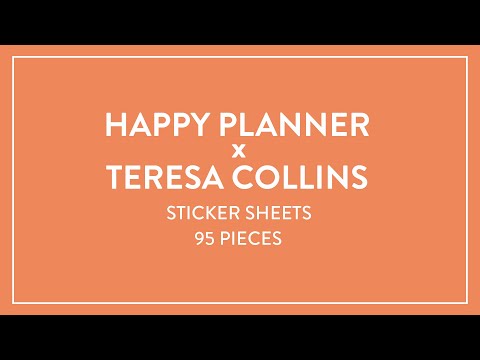 Sticker Sheets - Happy Planner® x Teresa Collins