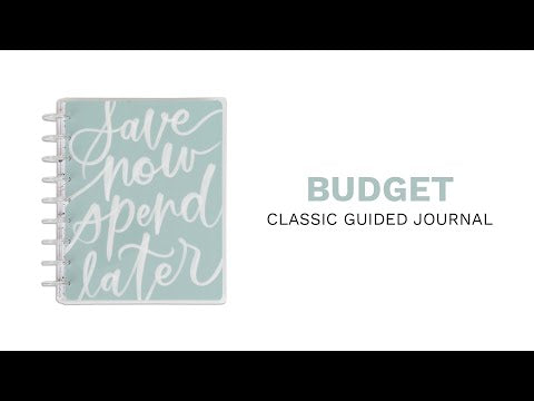 Save Now Spend Later - Classic Guided Budget Journal