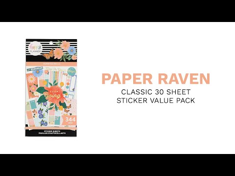 Bright Floral Paper Pack