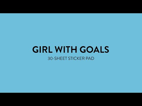 Value Pack Stickers - Girl With Goals