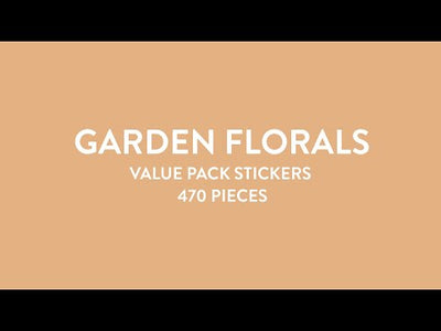 Value Pack Stickers - Garden Florals