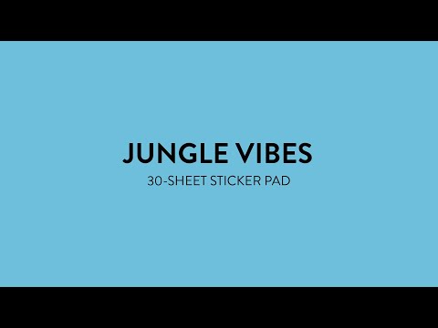 Value Pack Stickers - Jungle Vibes