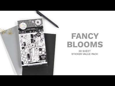 Value Pack Stickers - Fancy Blooms