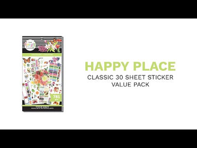 Value Pack Stickers - Happy Place