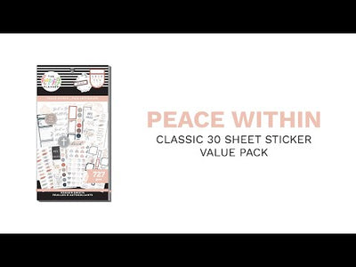 Value Pack Stickers - Peace Within