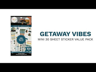 Value Pack Stickers - Getaway Vibes - Mini