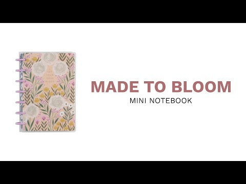 Made to Bloom - Lined Mini Notebook - 60 Sheets