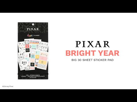 Disney© Pixar Value Pack Stickers - Bright Year - Big