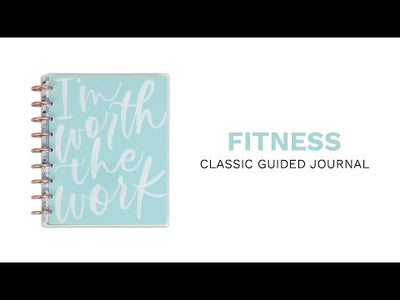 Worth the Work - Classic Guided Fitness Journal
