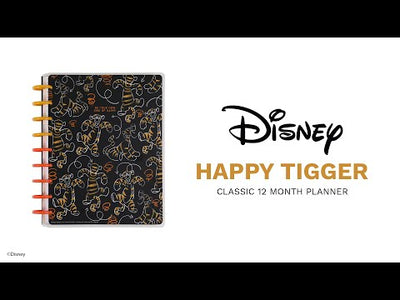 2023 Disney Winnie the Pooh Wonderful Things Happy Planner - Classic Dashboard Layout - 12 Months
