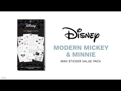 Disney© Modern Mickey Mouse & Minnie Mouse Value Pack Stickers - Mini