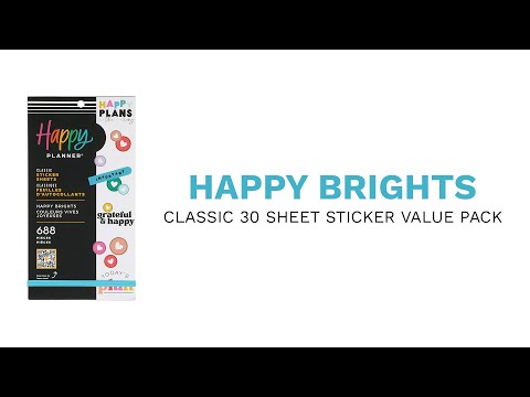 Happy Brights - Value Pack Stickers
