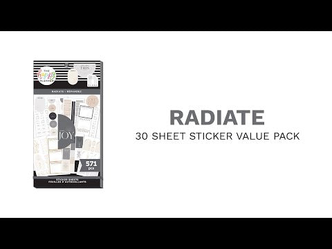 Value Pack Stickers - Radiate