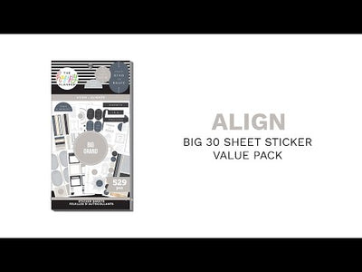 Value Pack Stickers - Align - Big