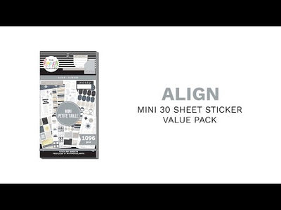 Value Pack Stickers - Align - Mini