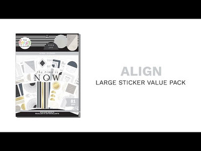 Large Value Pack Stickers - Align