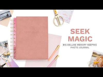 Happy Memory Keeping® Seek Magic - DELUXE Big Photo Journal