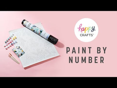 Paint By Number Kit - Pretty Petals