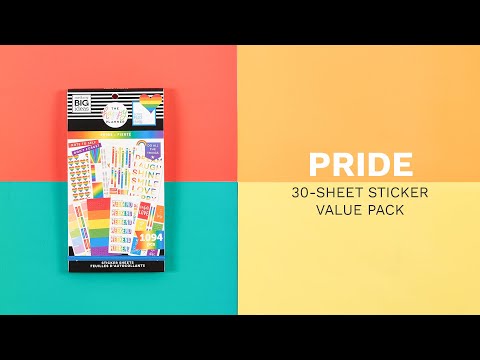 Value Pack Stickers - Pride – The Happy Planner