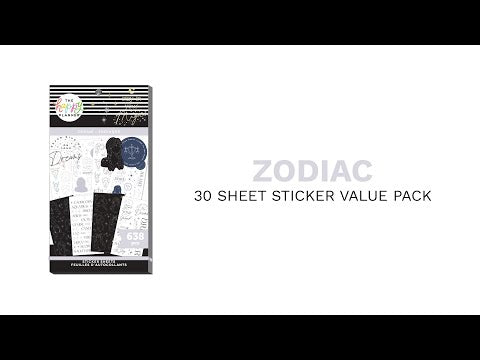 Value Pack Stickers - Zodiac
