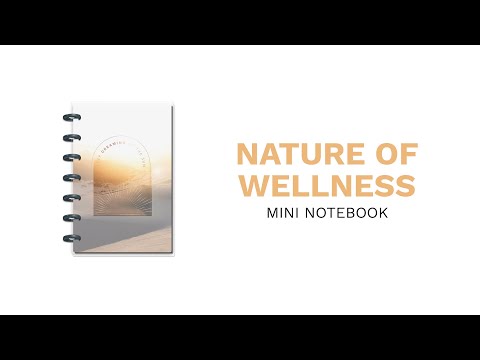 Nature of Wellness Mini Notebook