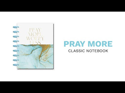 Pray More Classic Notebook