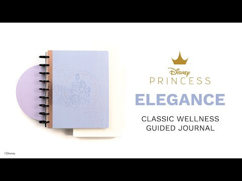 Disney © Princess Elegance Be Positive Classic Wellness Guided Journal