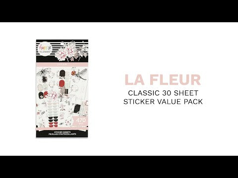 Value Pack Stickers - La Fleur