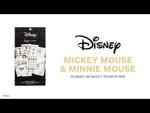 Disney© Mickey Mouse & Minnie Mouse Value Pack Stickers - Seasonal