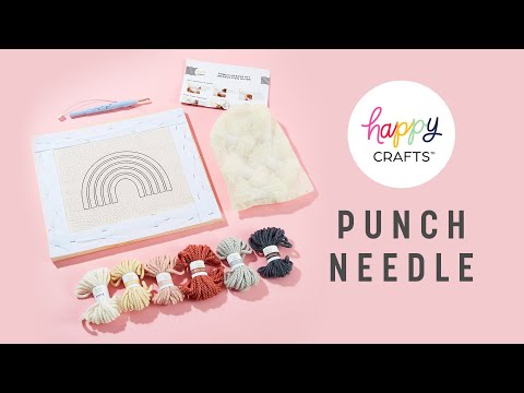 lmzay Punch Needle Tool Kit 24 Rainbow Color Embroidery Thread 10 Pcs  Embroidery Punch Needles Soft Tape Measure Yarn Scissors Seam